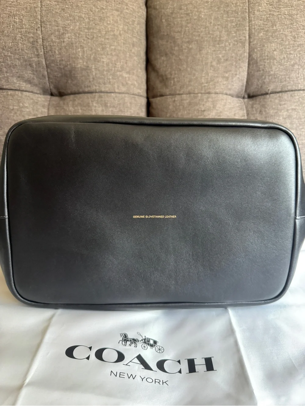 COACH OVERSIZED Kisslock Bag